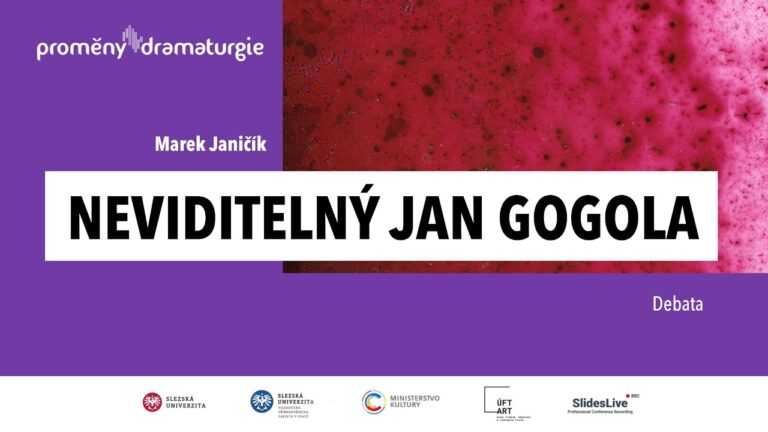 Marek Janičík – Neviditelný Jan Gogola